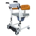 thumbnail image 1 of Silla de Transferencia Hidráulica Traslado con Cómodo Sanitario | Grúa para Levantar Paciente, Elevador para Adulto Mayor, Marco de Acero, Ajustable, Auxiliar para Baño, 1 of 4