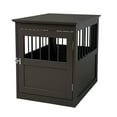 thumbnail image 2 of Topcobe Wooden Dog Crate, Playpen Kennel for Home, Brown, 2 of 5