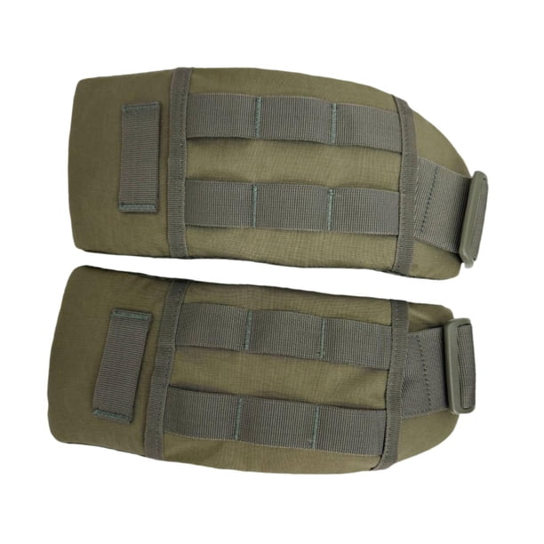 2 almohadillas deportivas para la cintura, cinturón de repuesto para senderismo y actividades al aire libre, extraíbles y equilibradas. Verde