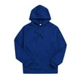 thumbnail image 1 of Durtebeua Chandail à Capuche à Manches Longues avec Imprimé Graphique pour Hommes, Bleu, 2TG, 1 of 3