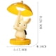 thumbnail image 2 of Lámpara de mesita de noche con forma de animal, for dormitorio infantil, tricolor, regulable, decoración de habitación de conejo, 2 of 8