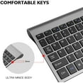 thumbnail image 2 of Wireless Keyboard and Mouse Combination, Cimetech Compact Full-size Wireless Keyboard and Mouse Set 2.4G Ultra-thin Fashion Design, Suitable for Windows, Computers, Desktops, PCs, Laptops-, 2 of 6