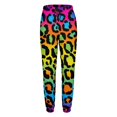 1997 Neon Baggy Pants Leopard Print Classic Big Size Sweatpants Spring