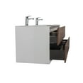 thumbnail image 4 of SERA Fleur Meuble-Lavabo de Salle de Bain Noyer, 4 of 6