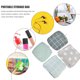 thumbnail image 2 of GOOHOCHY 4 bolsas para guardar compresas menstruales y toallas sanitarias, adorables porta tampones., 2 of 8