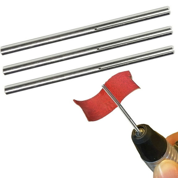 Mini Split Mandrels Straight 3/32” Shank Jewelry Flexshaft Rotary Tool, 3 Pcs