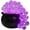 A-Purple, variant on Halloween Witch Candy Jar with Remote Control LED Light, Black Magic Potion Storage Container, Spooky Light Up Halloween Table Centerpiece Decor for Home Party Indoor Desktop Decoration