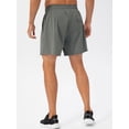 thumbnail image 4 of Men Sports Shorts with Liner Side Pockets Running Fitness Shorts, 4 of 8