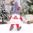 thumbnail image 3 of Adorno de muñeca sin rostro de Navidad, dibujos animados s, piernas largas, muñecos para hombres mayores, regalo de Navidad, decoración de Navidad, 3 of 8