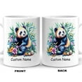 thumbnail image 6 of Custom Panda Coffee Mug – Cute Gift for Panda Lovers, Parents, Siblings, Friends – Personalized Ceramic Cup 11oz – Ideal for Wildlife Fans & Hot Drinks, 6 of 6