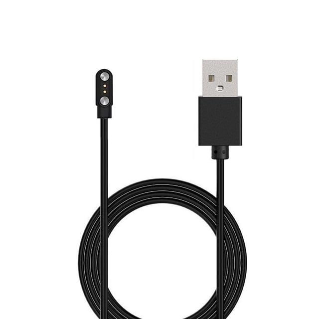 HLONK USB Fast Charging Cable Data Holder Power Charger Adapter Dock Magnetic Bracket Cradle for 2 Pin for Smart Watch