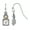 Crystal Clear, variant on 1928 Jewelry Square AB Crystal Crystal Aurora Borealis Drop Earrings