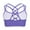 Lavender, variant on iiniim Kids Girls Yoga Sports Bra Gymnastics Ballet Dance Crop Tops Criss Cross Back Cami Tank Tops