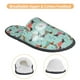 thumbnail image 3 of Balery Christmas Dachshund Pantuflas de Casa de Felpa Silenciosas con Diseño Estampado, Zapatillas Cómodas Antideslizantes de Algodón para Interior-Medium, 3 of 8