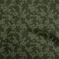thumbnail image 1 of oneOone Cotton Jersey Green Fabric Floral Quilting Supplies Print Sewing Fabric By The Yard 58 Inch Wide, 1 of 5
