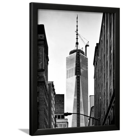 Architecture and Buildings, One World Trade Center (1WTC), Manhattan, New York, USA Framed Print Wall Art By Philippe