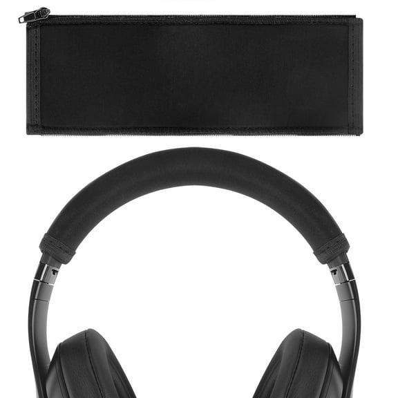 Geekria Headband Cover Compatible with Beats StudioPro/ Studio3 /Studio2 Headphones, Replacement Repair Part, Easy DIY Installation (Black)