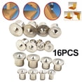 thumbnail image 3 of BTOER 6-12mmDowel Centre Point Positioning Carpentry Log Dowel Tips Round Log Pin Locator Wooden Pin Center Punching Tools, 3 of 9