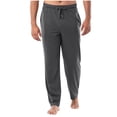 thumbnail image 3 of Wide Leg Pants for Men Elastic Waist Breathable Comfortable Soft Casual Trousers Full Length Pants, 3 of 8