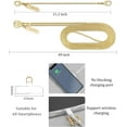 thumbnail image 6 of Metal Cell Phone Chain Set Detachable iPhone Chain Strap Fits All Phones Crossbody Phone Lanyard*1 Phone Wrist Strap*1 with 2 Tether Tabs iPhone Wristlet For Women Travel Shopping Camping, 6 of 6