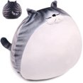thumbnail image 1 of Almohada de peluche de gato gordito de 29 cm, lindo gatito de peluche grande y suave, adorable almohada de abrazo, animales de peluche blandos de anime, juguete divertido Kawaii, regalo de cumpleaños JAMW Sencillez, 1 of 4