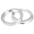 thumbnail image 6 of 4pcs OD 71.5mm to ID 54.1mm Aluminum Alloy Vehicle Hub Centric Rings Wheel Bore Center Spacer, 6 of 6