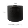 thumbnail image 4 of Labymos 20 Gallon Planter Grow Bag with Handle Thickened Planter Bag Round Shape Container Nonwoven, 4 of 7