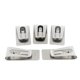thumbnail image 2 of 5x Money Clip Custom Grabado Acero inoxidable Credit Money Clip Holder Business Plata jinwen Clip de dinero, 2 of 5