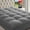 Light Gray, variant on INGALIK Plush Soft Mattress Topper, Queen, 400TC Extra Thick Breathable Pad, Cooling Technology, Pressure Relief, 8-21" Deep Elastic Pocket, White
