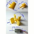 thumbnail image 4 of Ruibeauty Mini Vertical Wind Generator Wind Turbine Kit Wind Turbine Instructional Model, 4 of 5