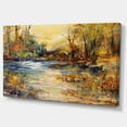 thumbnail image 2 of Design Art - Stream in Forest Oil Painting, 2 of 3