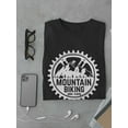 thumbnail image 3 of Mountain Biking Mountains T-Shirt Men -Image by Shutterstock, Male 3X-Large, 3 of 4