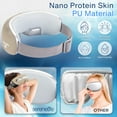 thumbnail image 4 of SereneLife Smart Eye Massager with Heat and Cooling, Compression, Vibration, Music, Wireless Heated Mask SLEYMSG82, 4 of 4