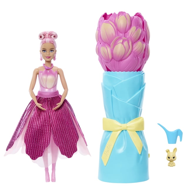 Muñeca Mattel Barbie Petal Pop Tulipán Rosa