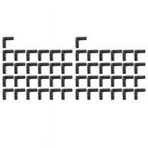 Pack of 50, 1/2 Inch 90 Degree Elbow, Barb Crimp Pex Fitting, Plastic Pex Fittings, (1/2 Inch Elbow, 50Pcs)