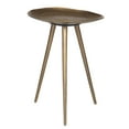 thumbnail image 5 of Uttermost Lily Pad Antique Brass Accent Table, 5 of 6