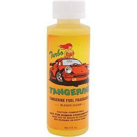 Power Plus Lubricants Fuel Fragrance for Car, Motorcycle, ATV, IMCA - Tangerine Fragrance