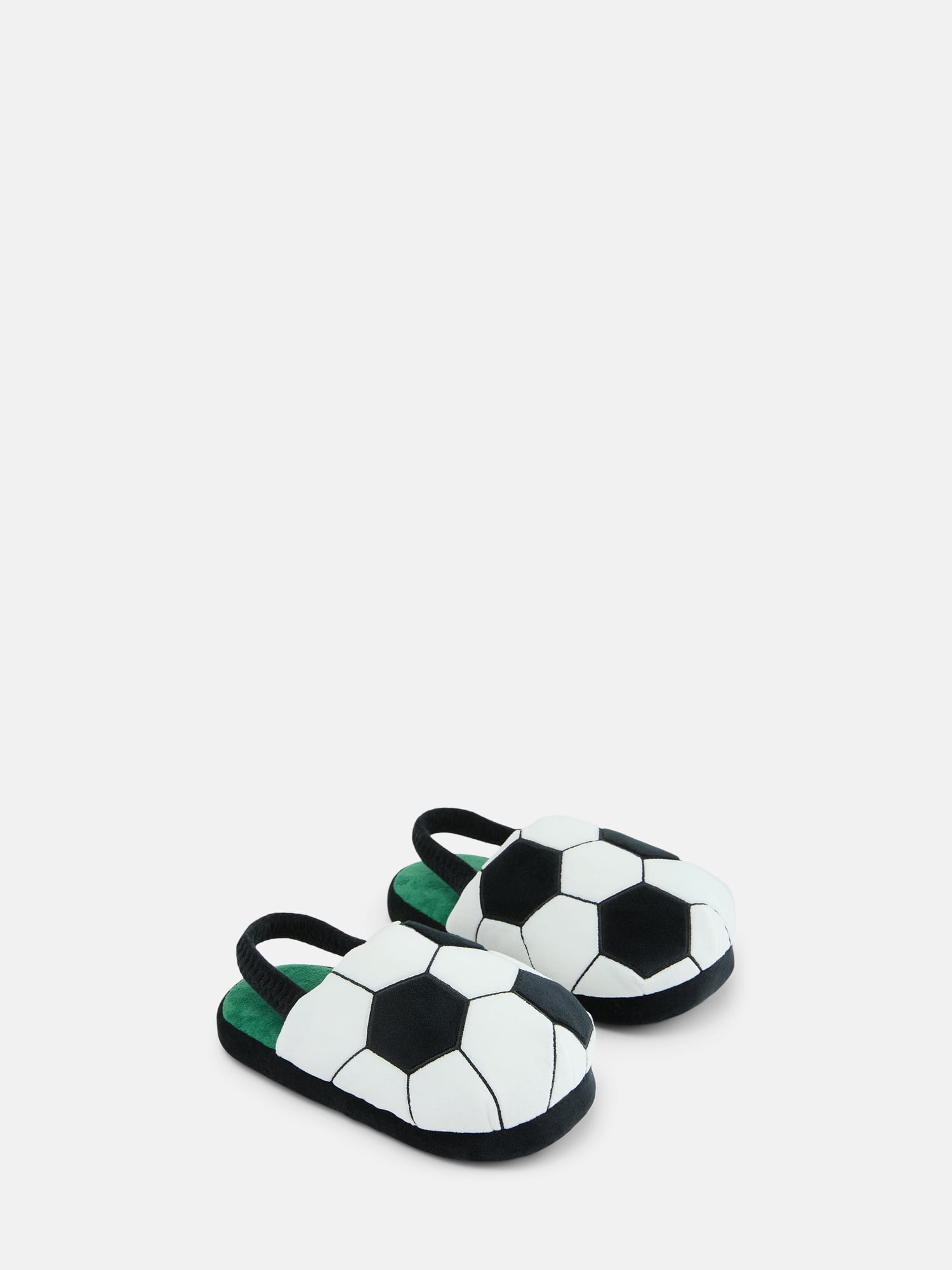 Wonder Nation Toddler Boys Sports Puffed Scuff Slippers