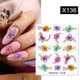 thumbnail image 1 of Calcomanías 3D de líneas geométricas de mármol fluorescente Harunouta, pegatinas para uñas, deslizador de hojas de flores para uñas, decoración artística de uñas para primavera y verano Tan Jianjun unisex, 1 of 2