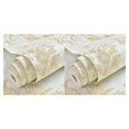 thumbnail image 4 of Matsuzay Papel pintado autoadhesivo fácil de moldear para decoración de habitación personalizada patrón 3D estilo Retro para sala de estar Type2 NO2, 4 of 6