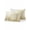 Beige, Gold, Brown, variant on Outdoor Pillows Waterproof, Yellow Ombre Bedding Throw Pillows with Insert for Couch Sofa Bed, Modern Abstract Gradient Minimalist Art 16x16 Inch Pillowcases Decorative Camping Patio Pillow Set of 2