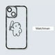 thumbnail image 1 of Funda de teléfono con patrón de Matchman de dibujos animados para iPhone 13, 12, 11 Pro Max, X, XR, XS Max, 14 Pro, 7, 8 Plus, Mini funda trasera suave transparente Fivean unisex, 1 of 2