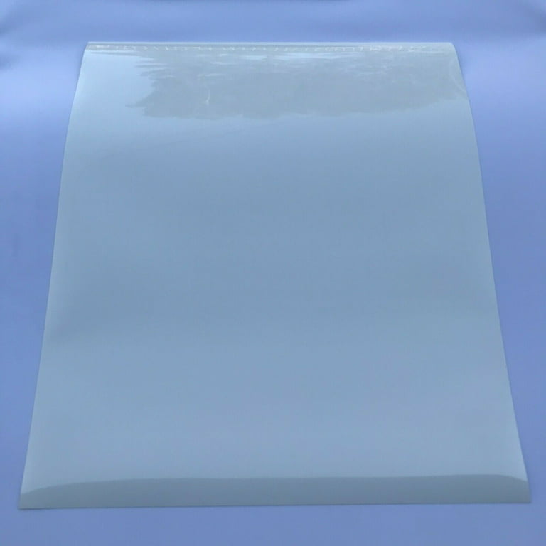 20 Sheets White Pre Cut 12x10 HTV Iron on Heat Transfer Vinyl for T-shirts  Cricut Silhouette 