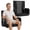 Black-2pcs, variant on Sekey Heated Stadium Seats with Back Support - 3.2" Thick
