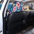 thumbnail image 5 of XYZCANDO 1pcs Terry Cloth Car Seat Covers Waterproof Fashion, Compatible with Front Seats Van Seat Covers & Liner Waterproof Sweating Car Seat Cover(Floral Print), 5 of 9