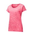 thumbnail image 4 of Sport-Tek Ladies Posicharge Electric Heather Sporty Tee, 4 of 5