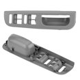 thumbnail image 3 of Herwey Window Switch Panel Bezel, Window Switch Panel Bezel for ,Master Window Switch Control Panel Trim Bezel + Interior Door Grab Handle for  Jetta Golf MK4, 3 of 8