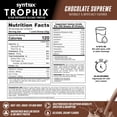 thumbnail image 6 of Syntrax Trophix, Chocolate Supreme 2 lbs. Ultra Sustained-Release Protein Powder Blend,  Rich & Creamy Flavor, 6 of 6