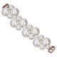 thumbnail image 4 of 10 Uds. Cadena de bolso de perlas con cierre de Metal proceso de pulido exquisita correa de cadena de perlas para fundas de teléfonos móviles zapatos llaveros tipo 1, 4 of 5