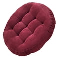 thumbnail image 1 of Tapicería de tatami circular engrosada, tapicería, reposapiés Papasan de color sólido, 1 of 5